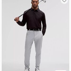 Lululemon Commission Classic-Tapered Golf Pant Size 34 color Rhino Grey